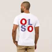 T-SHIRT OSLO NORWAY (Dos entier)