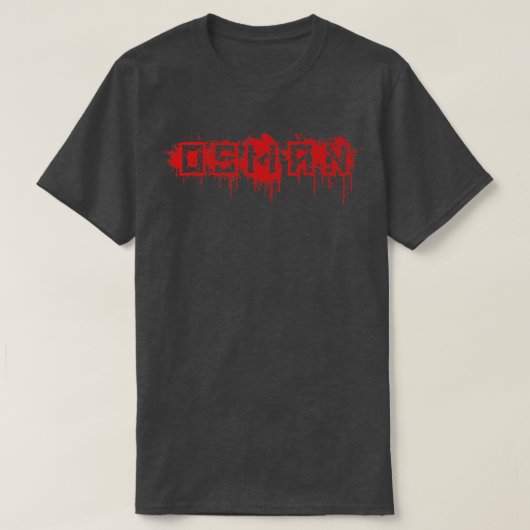 T-shirt Osman - First Name Halloween Costume Personalized (Design devant)