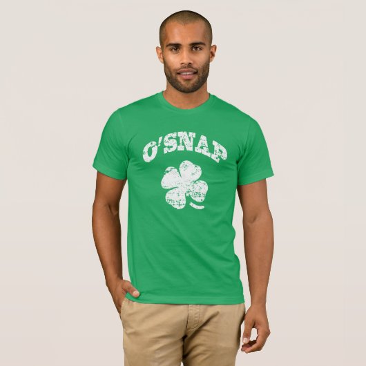 T-shirt O'SNAP - St Patrick drôle (Devant entier)