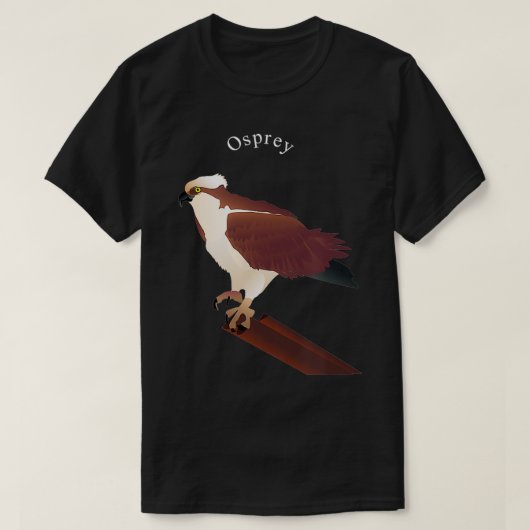 T-shirt Osprey Hawk Oiseau (Design devant)