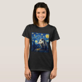 T-shirt Ossum Ssum Van Gogh Starry Night (Devant entier)