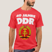 T-shirt Ostalgie ! Souviens-toi du DDR, camarade ! (Devant)