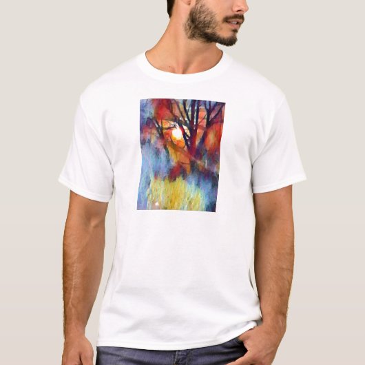 T-shirt Ostara moonrise (Devant)