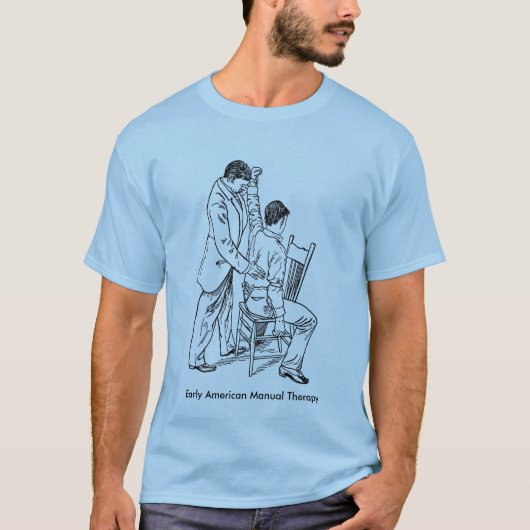 T-shirt Osteopathic traditionnel de traitement (Devant)