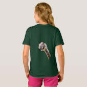 T-shirt Ostrich drôle (Dos entier)