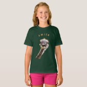 T-shirt Ostrich drôle (Devant entier)