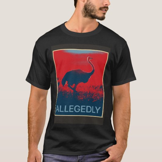 T-shirt Ostrich Oiseau sans vol (Devant)