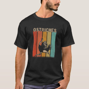 T-shirt Ostriches démontées Hommes Femmes Enfants Ostriche