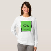 T-shirt Oswaldo Nom Chimie Élément Tableau Périodique (Devant entier)