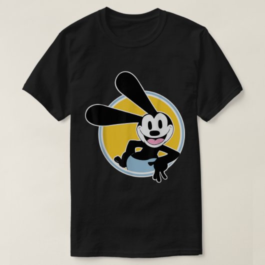 T-shirt Oswalds Tee Les Lapins Luckys (Design devant)