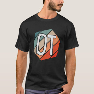 T-shirt OT ergothérapie Rétro Vintage OTA Therapis