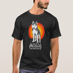 T-shirt Otaku Huskie Chien Vintage 5