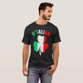 T-shirt O'talian Funny Italian Irish Relationship St Patri (Devant entier)