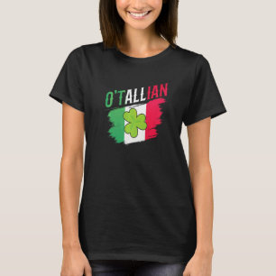 T-shirt O'tallian Leprechaun Gaelic Irlande St patrick Da
