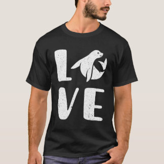 T-shirt Otarie de la mer de Jour de la Marionnette