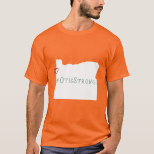 T-shirt Otis Strong Rope Coeur Blanc