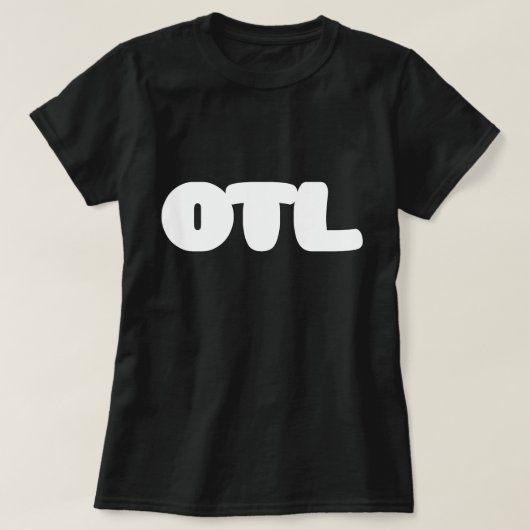 T-shirt OTL Emoticon ~ Élang coréen (Design devant)