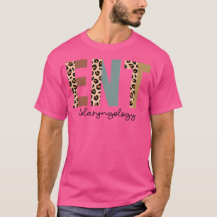 T-shirt Otolaryngologie Enseignant Docteur Infirmier Éclat