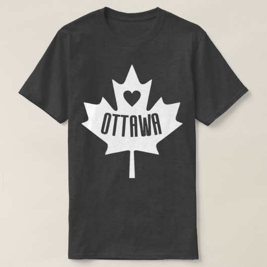 T-shirt Ottawa Canada (Design devant)