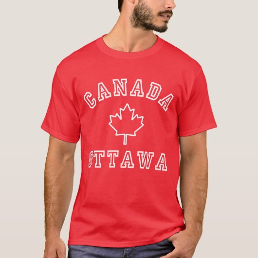 T-shirt Ottawa Canada (Devant)