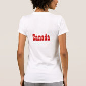 T-shirt Ottawa Ontario, Canada (Dos)