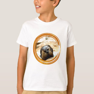 T-shirt Otter Art