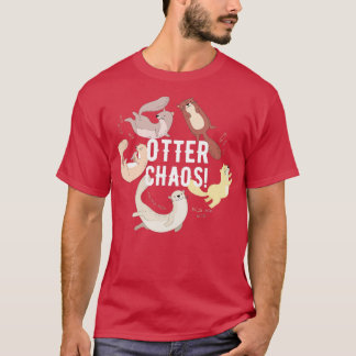 T-shirt Otter Chaos