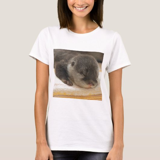 T-shirt Otter endormi (Devant)