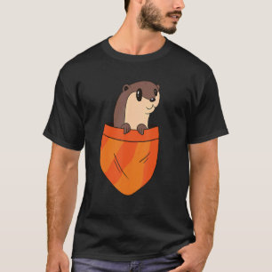 T-shirt Otter In Pocket Animal In Your Pocket Graphic