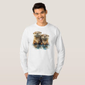 T-shirt Otter Long Manches (Devant entier)