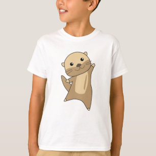 T-shirt Otter mignonne Animaux mignons Animal pour enfants