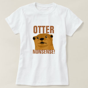 T-shirt Otter Nonsense
