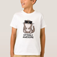 Otter Pun animal d'Otter d'un drôle d'aspect