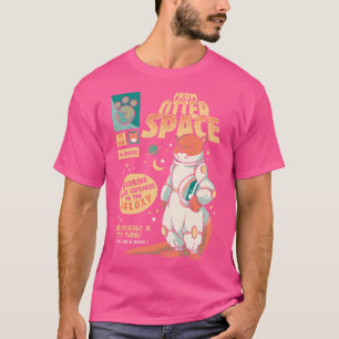 T-shirt Otter Space Astronaut Autre Gravity Galaxy Comics