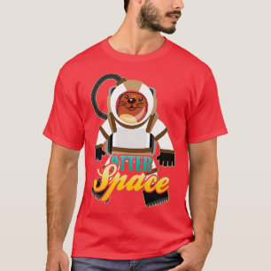 T-shirt Otter Space Musteline Science Space Fan Premium154