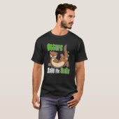 T-shirt Otters Make Me Smile Wildlife Nature Sea Otters (Devant entier)