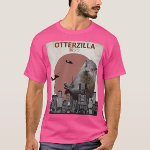 T-shirt Otterzilla - Monster géant Otter