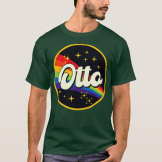 T-shirt Otto Arc En Arc En Espace Style Vintage