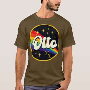 T-shirt Otto Arc En Arc En Espace Style Vintage