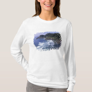 T-shirt OU, côte de l'Oregon, phare de Heceta Head, sur