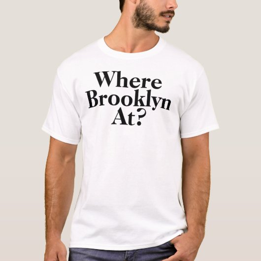 T-shirt Où est Brooklyn ?2 (Devant)