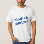 T-shirt Où est Hunter ?T-shirts (Devant)