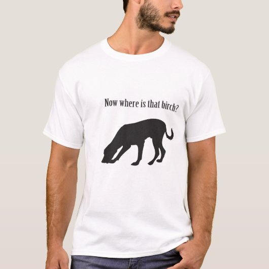 T-shirt Où est le bouleau ? (Devant)