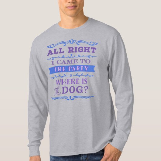 T-shirt Où est le chien ? (Devant)