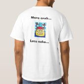 T-shirt Où est le crabe ? (Dos)