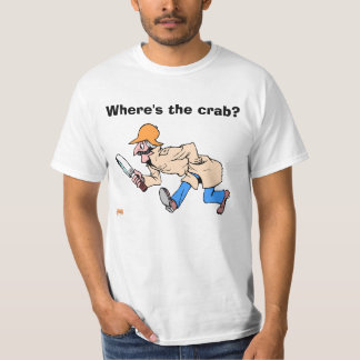 T-shirt Où est le crabe ?