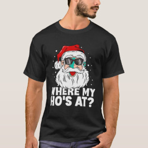T-shirt Où est mon cheval à Funny Christmas Père Noël Inap