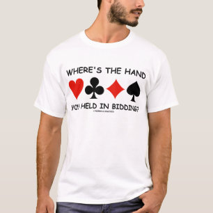 T-shirt Où la main vous est tenue dans l'offre ?