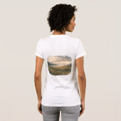 T-shirt Où le matin commence (Dos entier)