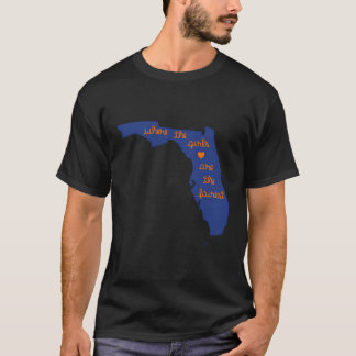 T-shirt Où Les Filles Sont Le Plus Faible État De Porteur